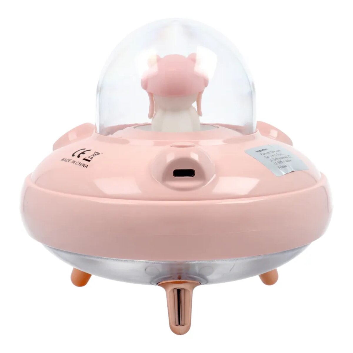 Umidificator de Aromaterpie Ufo cu Difuzor -Roz Pal - 2 | YEO